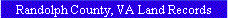 Randolph County, VA Land Records