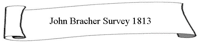 John Bracher Survey 1813