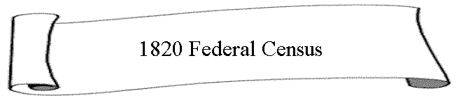 1820 Federal Census