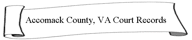 Accomack County, VA Court Records