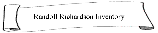 Randoll Richardson Inventory