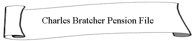 Charles Bratcher Pension File