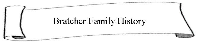 Bratcher Family History