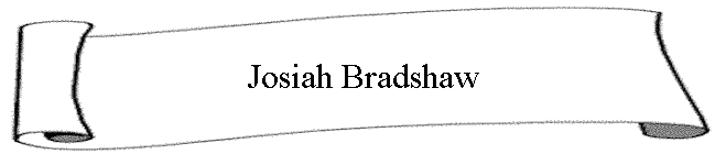 Josiah Bradshaw