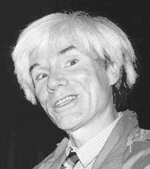 Pop icon Warhol taking in all the fame he can at 54