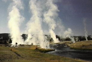 Firehole River through Midway