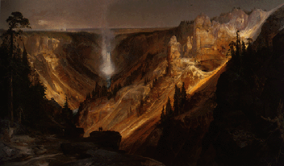 Grand Canyon as Painted By Thomas Moran