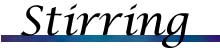 Stirring Banner