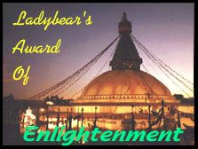 Ladybears Lamp of Enlightenment Award
