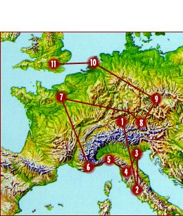 europe map