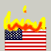 Flag Burn Ani