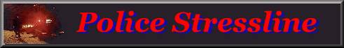 Police stress banner