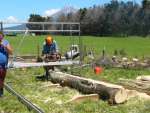 making adjustments to the mill
