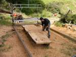 Macrocarpa table slab 2
