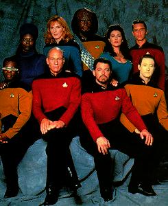 Most of the TNG crew.