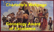 Charlotte's Genealogy Award