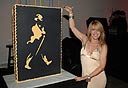 Liz Phair and the Johnnie Walker birthday cake - Photo credit: S Lovekin / WireImage