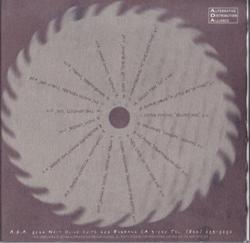 Alternative Distribution Alliance - Music With Teeth back cover
