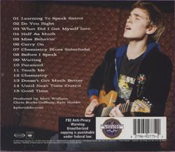Before I Speak back cover