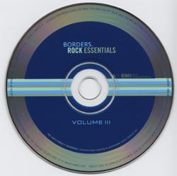 Borders Rock Essentials Volume III disc