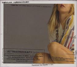 Extraordinary promotional single back cover
