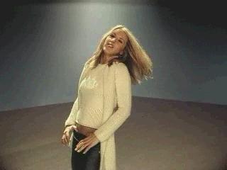 Liz Phair in Gap sweater