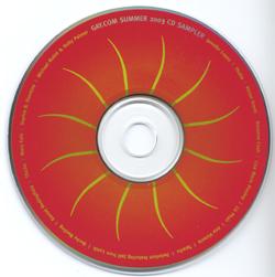 Gay.com Summer 2003 CD Sampler disc