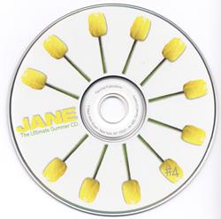 Jane #4 - The Ultimate Summer CD disc