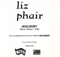 Jealousy back cover