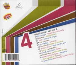 Mixclusives Volume 4 >> WTMX Chicago back cover