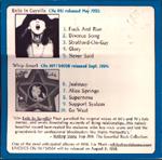 Selections From Exile In Guyville & Whip-Smart back cover