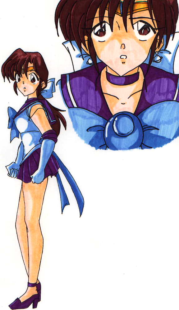 Sailor Titan (AKA Tendou Kasumi) Portrait