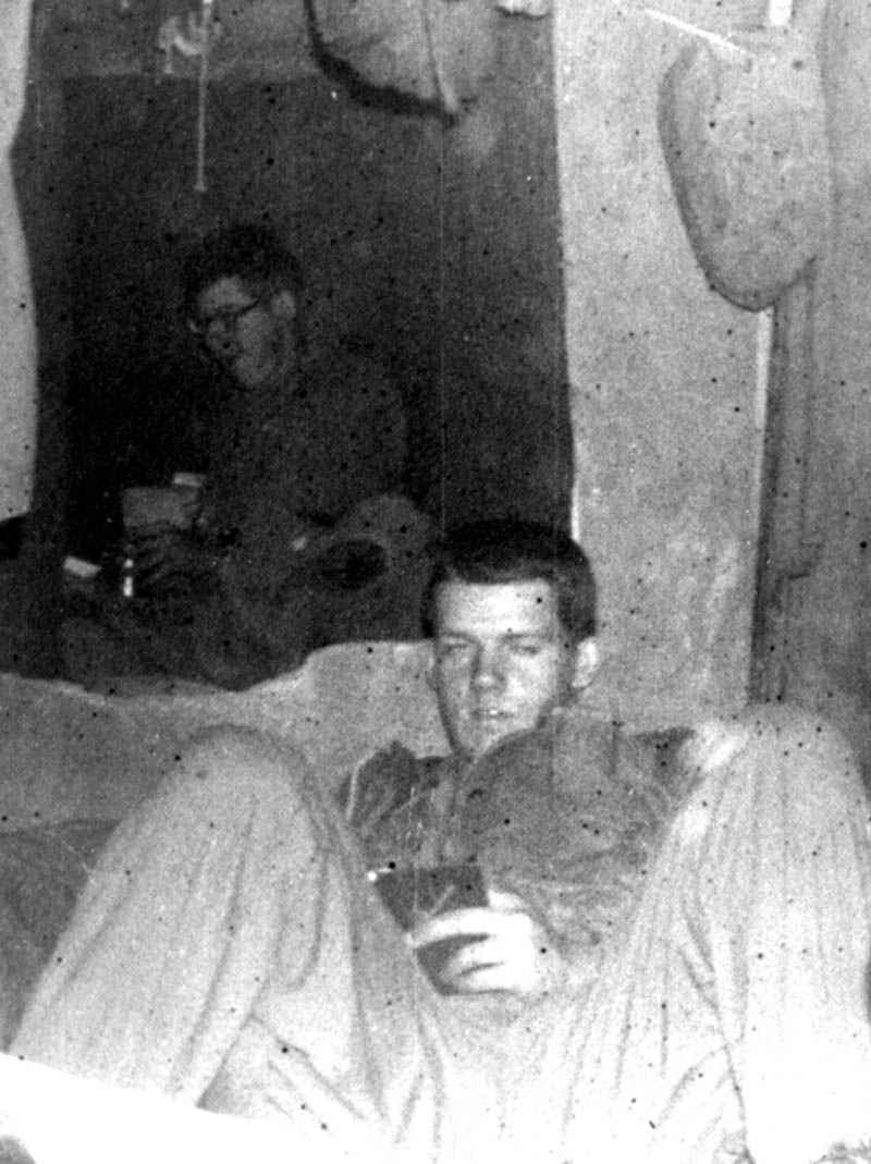 inside bunker