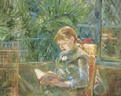 Girl Reading Book