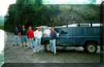 Rest area, waiting for Eduardo and Raul. Uncle JAC, enjoying the view