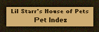 The Pet Index