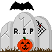 Rest in Peace, hmmm wonder if this is Reggie's sleep area?