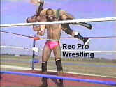 Doc Holiday tries to subdue his nemesis with a backbreaker.