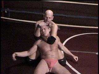 Chuck uses a sleeperhold