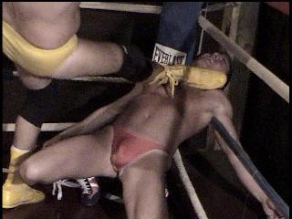 a boot to the throat