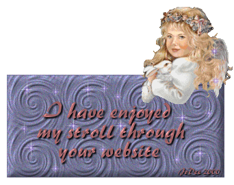 Angel image - I have enjoyed my stroll through your website