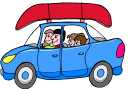 There are lots of things to remember, even when travelling by car.
