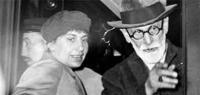 Sigmund and his daughter Anna Freud