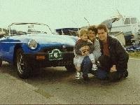My wife Laura, son Christopher, and myself
