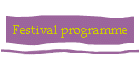 Festival programme