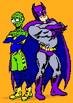 BATI-MUGRE y GORGOJO-MAN por el viejo de FATHER TORQUE