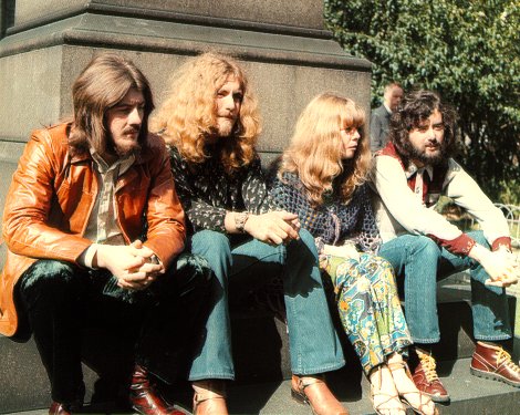 Sandy Denny with Led Zeppelin