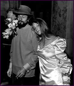 Hoppy Hopkins with his wife, 1968