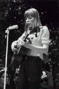 Joni Mitchell in the late 60's
