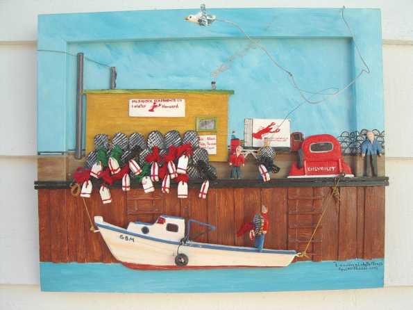 Loading Lobster Traps
